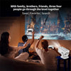 Retro Smart Game Projector - Wireless Gaming System with Built-In Games