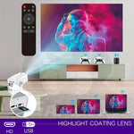 Retro Smart Game Projector - Wireless Gaming System with Built-In Games